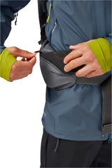 Rab Khroma 38L Ski Pack in Pewter - Compression Strap Detail