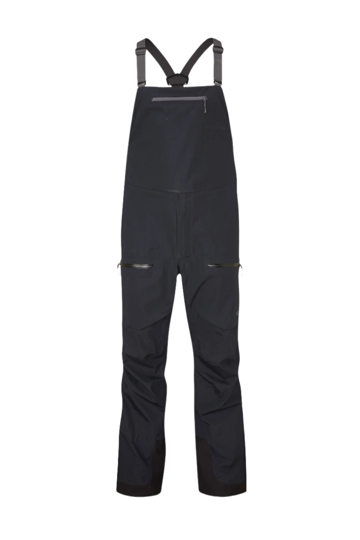 Rab Men's Khroma Kinetic Waterproof Bib Pants in Black - front
