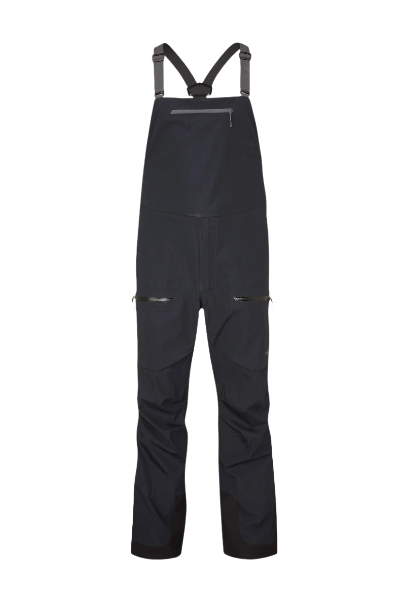 Rab Men's Khroma Kinetic Waterproof Bib Pants in Black - front