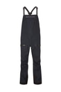 Rab Men's Khroma Kinetic Waterproof Bib Pants in Black - front