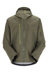 Rab Men's Khroma Kinetic Waterproof Ski Jacket in Army - front
