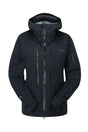 Rab Women's Khroma Kinetic Waterproof Ski Jacket in Black - front