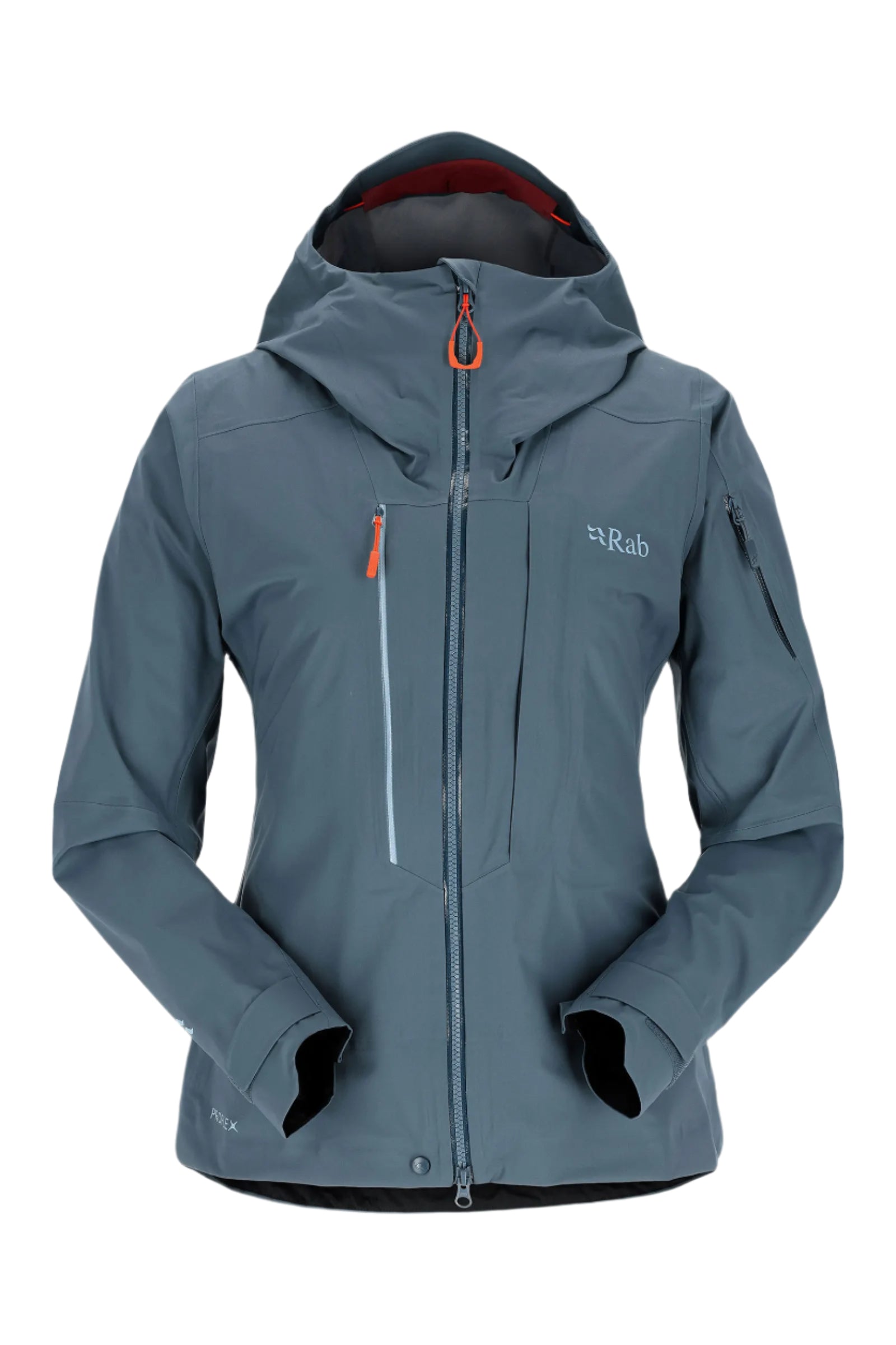 Rab Women's Khroma Kinetic Waterproof Ski Jacket in Orion Blue - front