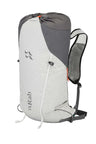 Rab Latok 20L Mountain Pack in Pewter/Graphene - Front View