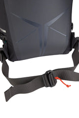 Rab Latok 28L Mountain Pack in Pewter - Hipbelt Buckle Detail