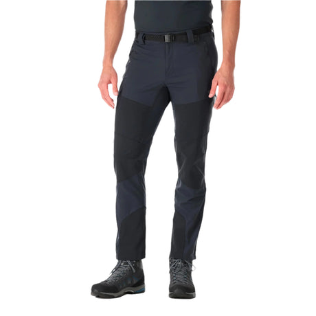 Rab Magma Light Pants in Beluga - Worn, Front