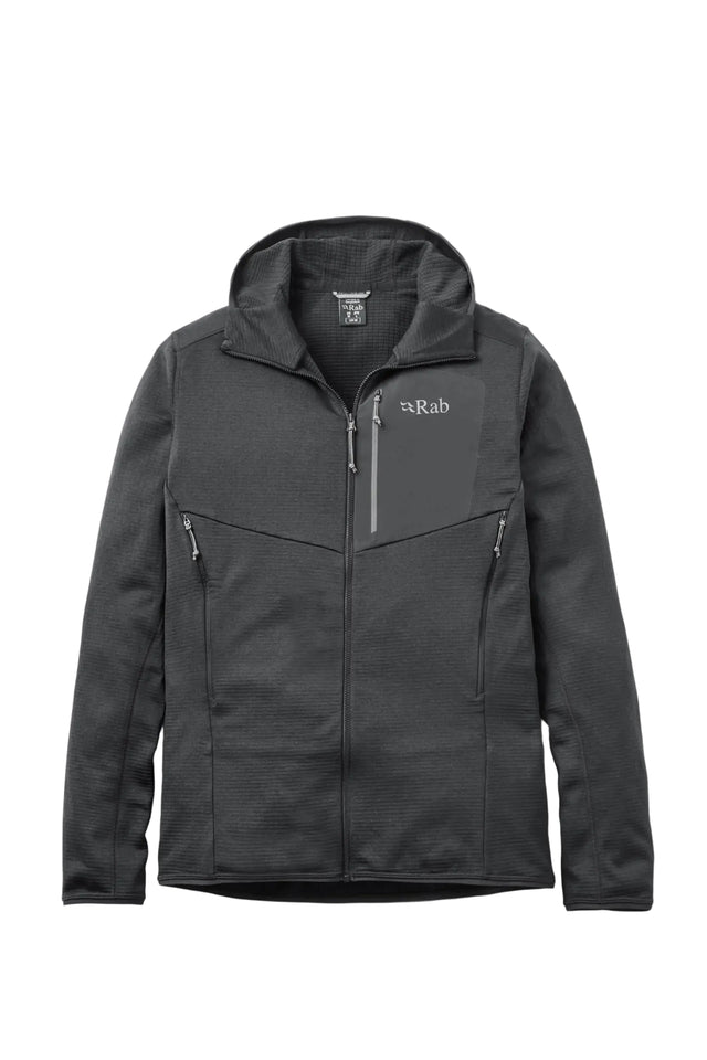 Rab Men's Ascendor Hoody in Black - front