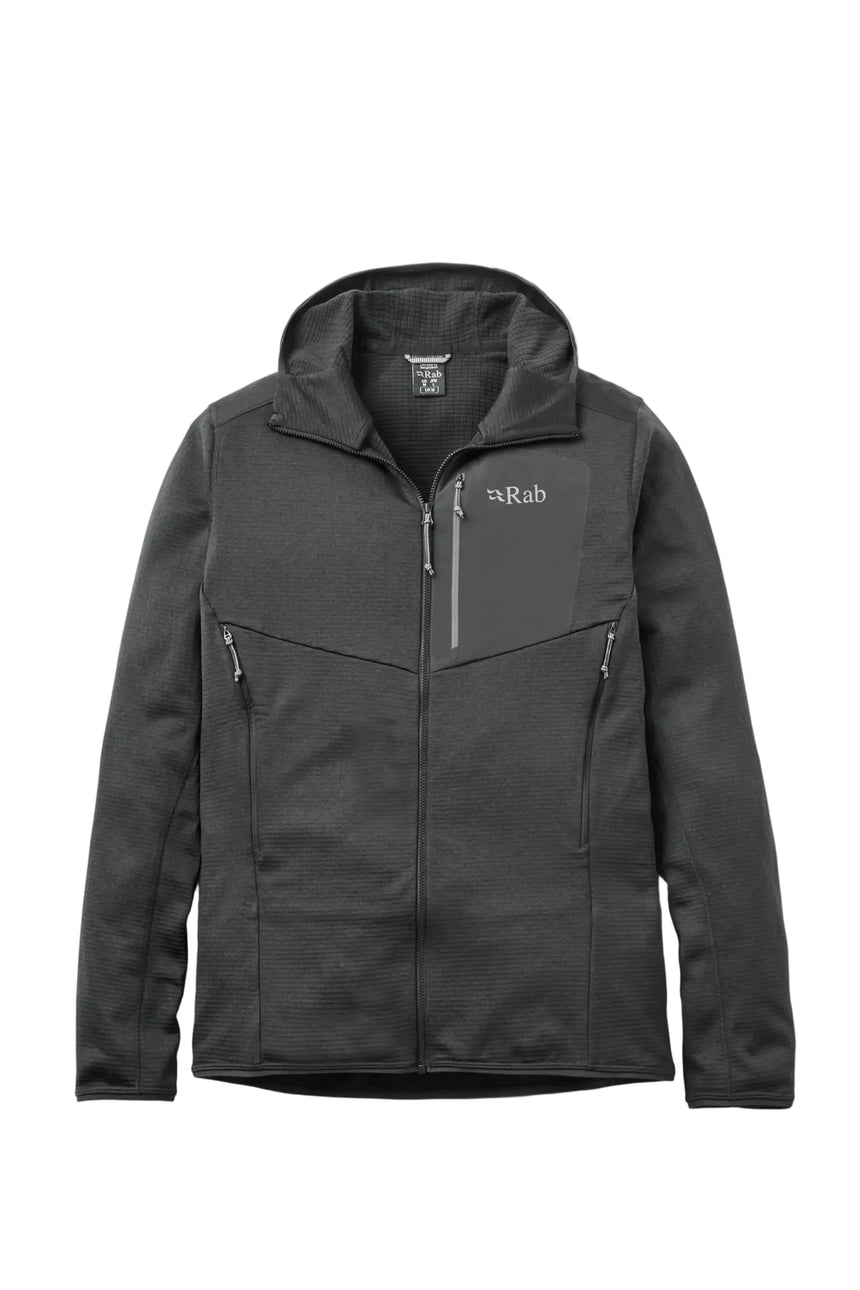 Rab Men's Ascendor Hoody in Black - front