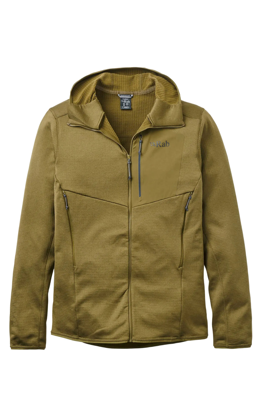 Rab Men's Ascendor Hoody in Oak - front