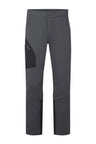 Rab Men's Ascendor Pants in Anthracite - front