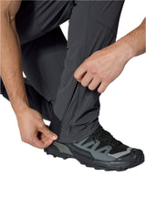 Rab Men's Ascendor Pants in Anthracite - hem detail