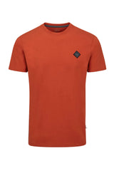 Rab Men's Basecamp Logo Badge Tee in Red Clay - Studio