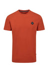 Rab Men's Basecamp Logo Badge Tee in Red Clay - Studio