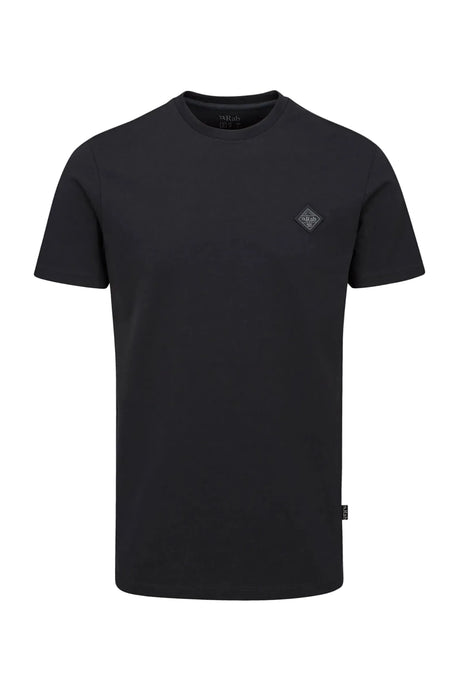 Rab Men's Basecamp Logo Badge Tee in Beluga - Studio