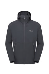 Rab Men's Borealis Hooded Jacket in Beluga - front