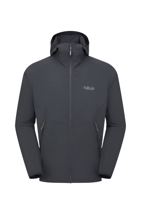 Rab Men's Borealis Hooded Jacket in Beluga - front
