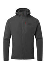 Rab Men's Capacitor Hoody in Graphene - front