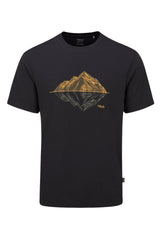 Rab Men's Crimp Reflection Tee in Beluga - front