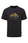Rab Men's Crimp Reflection Tee in Beluga - front