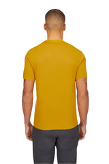 Rab Men's Crimp Reflection Tee in Sahara - worn, back