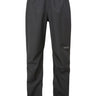Rab Men's Downpour Eco Waterproof Full Zip Pants in Black - front