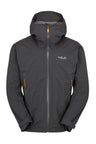 Rab Men's Downpour Light Waterproof Jacket in Anthracite - front