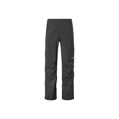Rab Men's Downpour Plus 2.0 Waterproof Pants in Black - front