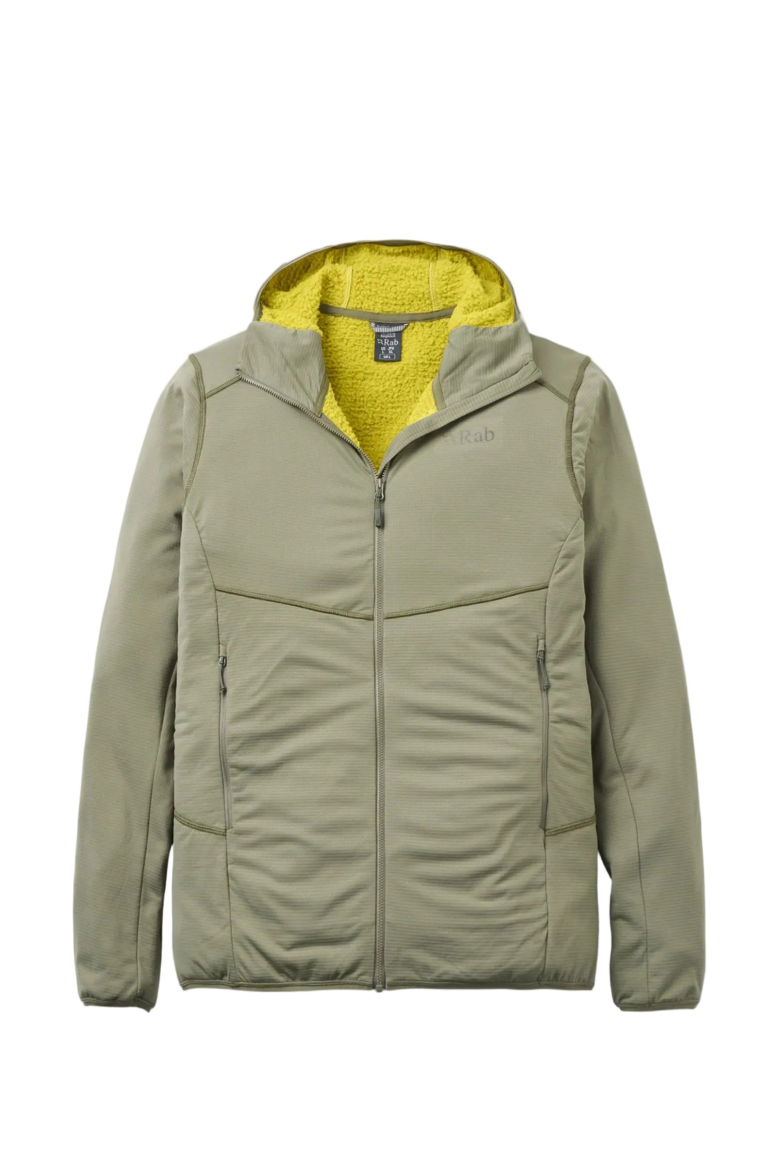 Rab Men's Evolute Hoody in Light Khaki - front