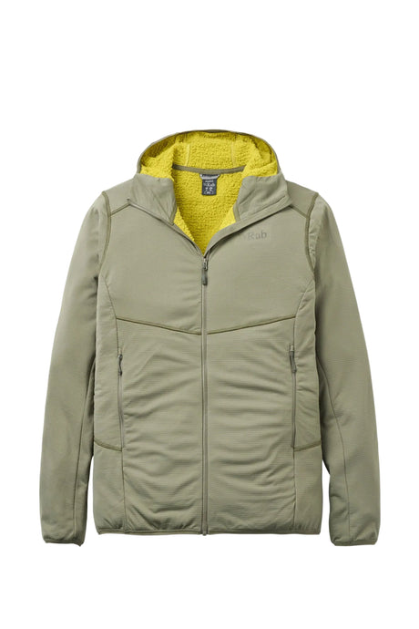 Rab Men's Evolute Hoody in Light Khaki - front