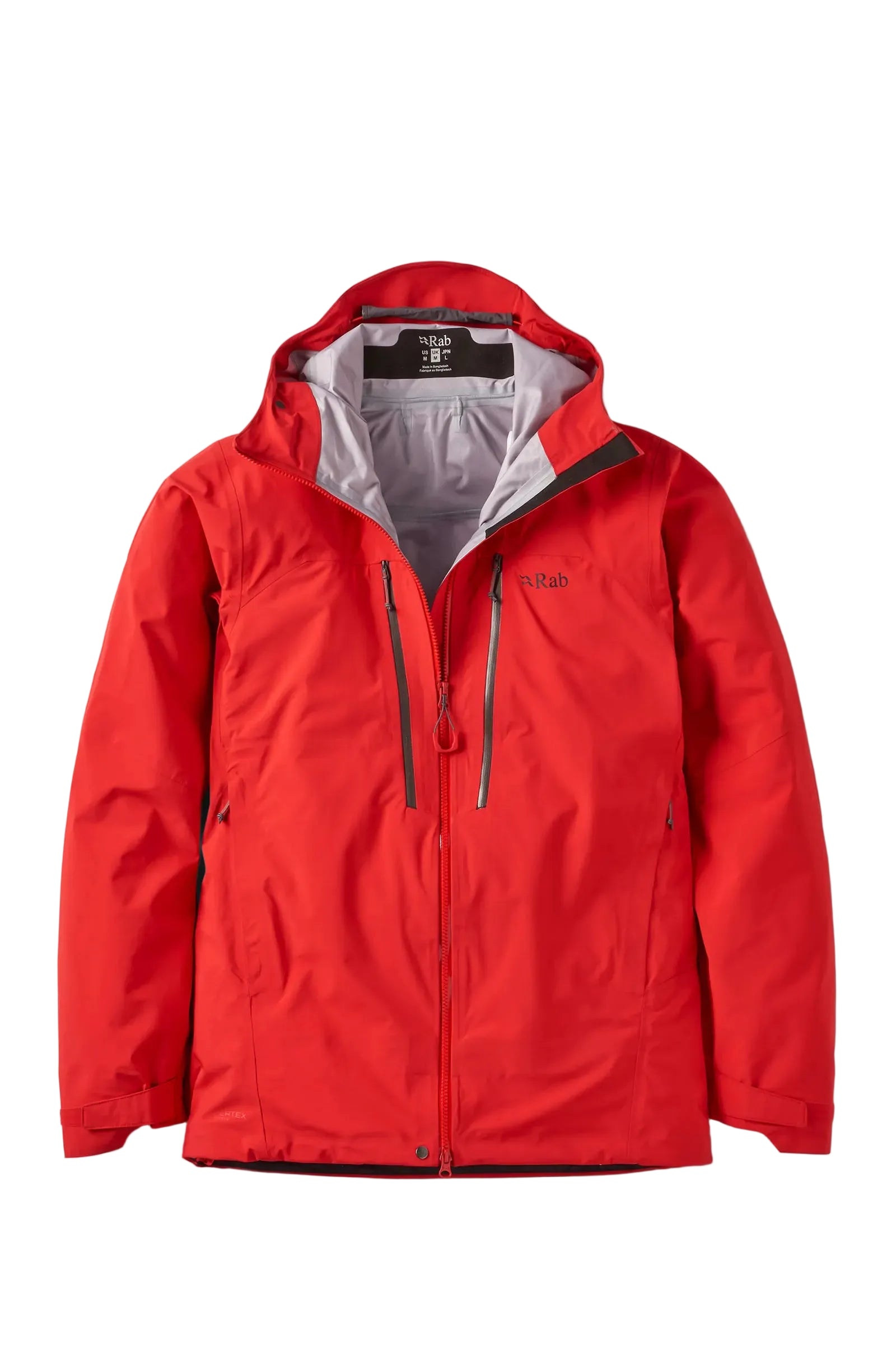 Rab Men's Firewall Guide Waterproof Jacket in Summit Red - front