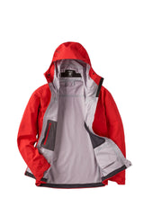 Rab Men's Firewall Guide Waterproof Jacket in Summit Red - interior