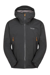 Rab Men's Firewall Light Waterproof Jacket in Anthracite - front