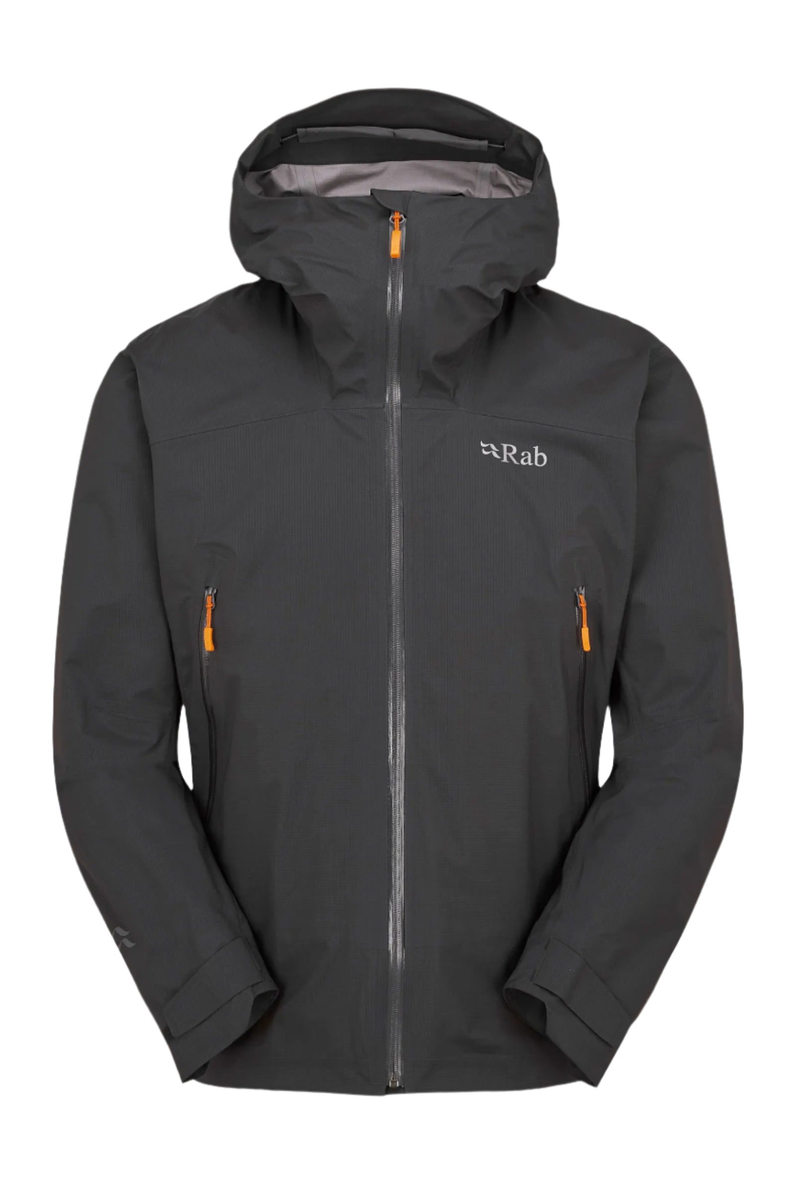 Rab Men's Firewall Light Waterproof Jacket in Anthracite - front
