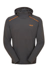Rab Men's Force Hoody in Graphene - front