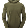 Rab Men's Force Hoody in Light Khaki - front
