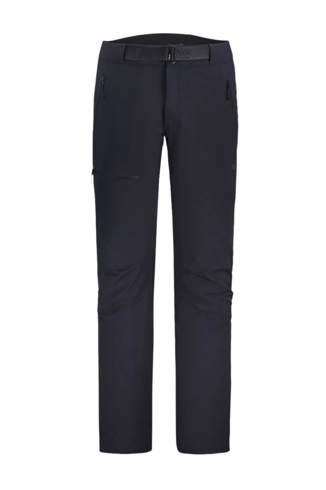 Rab Men's Incline AS Softshell Pants in Ebony - Flat