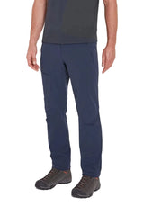 Rab Men's Incline Pants in Deep Ink (styling reference) - Worn, Front