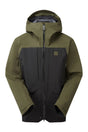 Rab Men's Khroma Converge GORE-TEX Ski Jacket in Army/Black - front