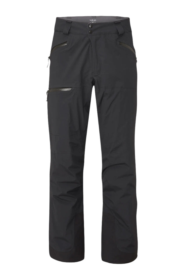 Rab Men's Khroma Diffract Insulated Ski Pants in Black - front