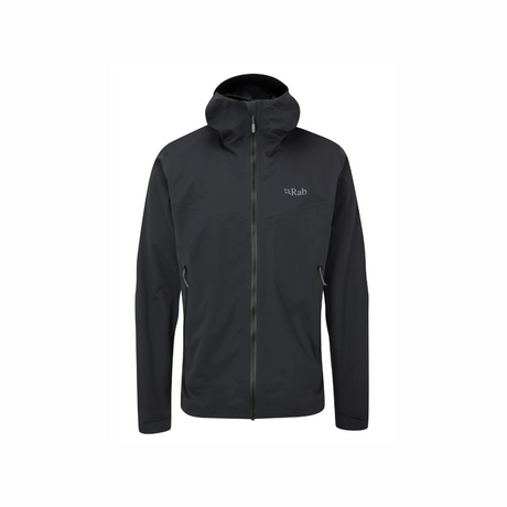 Rab Men's Kinetic 2.0 Waterproof Jacket in Beluga - front