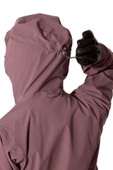 Rab Men’s Kinetic Alpine Stretch Jacket - hood drawcord detail