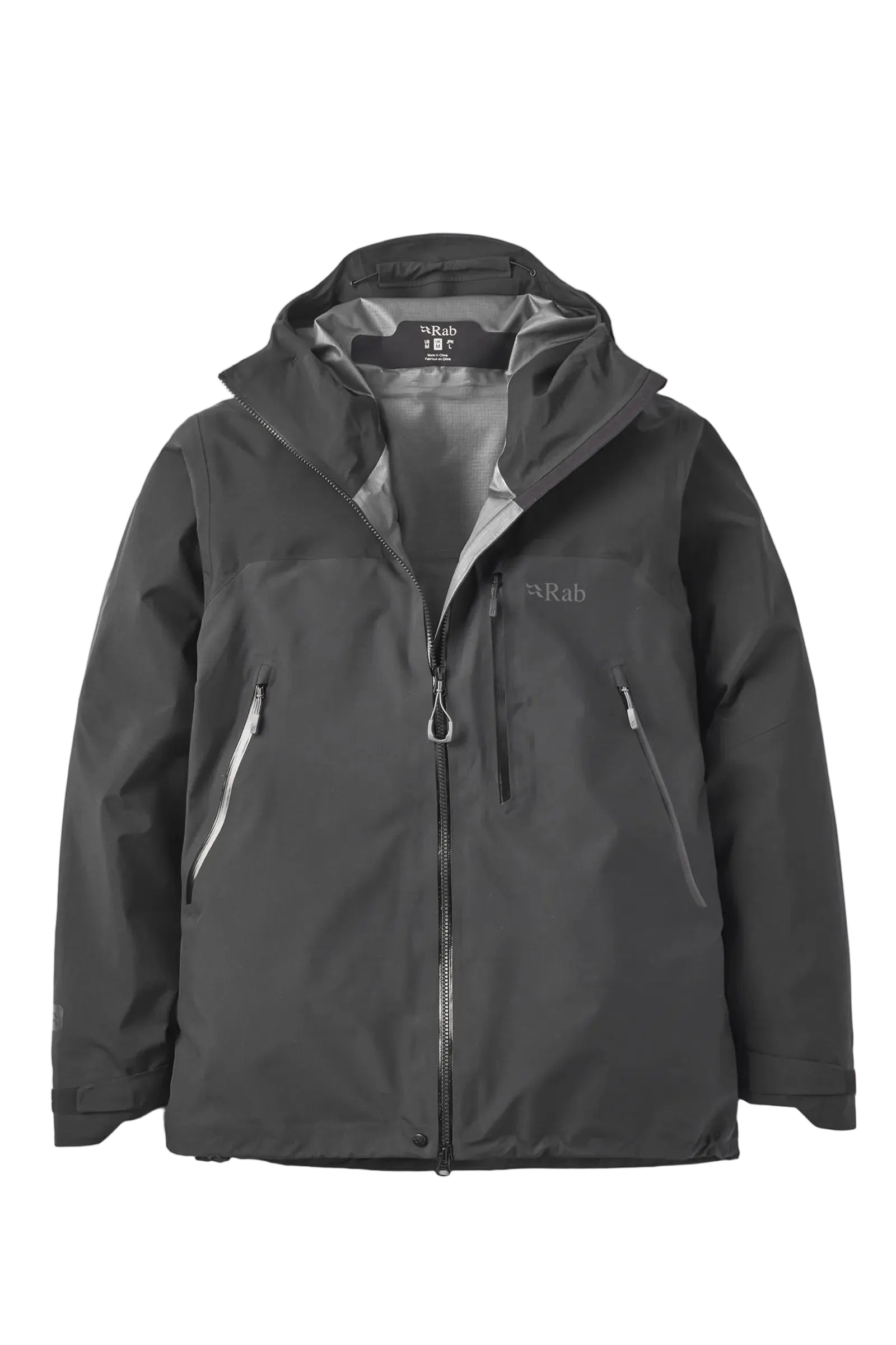Rab Men's Latok Mountain GORE-TEX Pro Jacket in Black - front