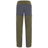 Rab Men's Lochan Pants in Army - flat lay, back