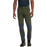 Rab Men's Lochan Pants in Army - on model, front