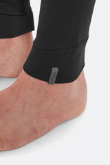 Rab Men's Modulus Tights in Black - ankle cuff detail