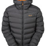 Rab Men's Nebitron Pro Insulated Jacket in Anthracite - front