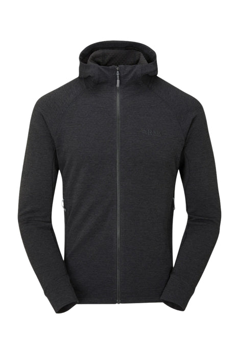 Rab Men's Nexus Hoody in Black - Flat