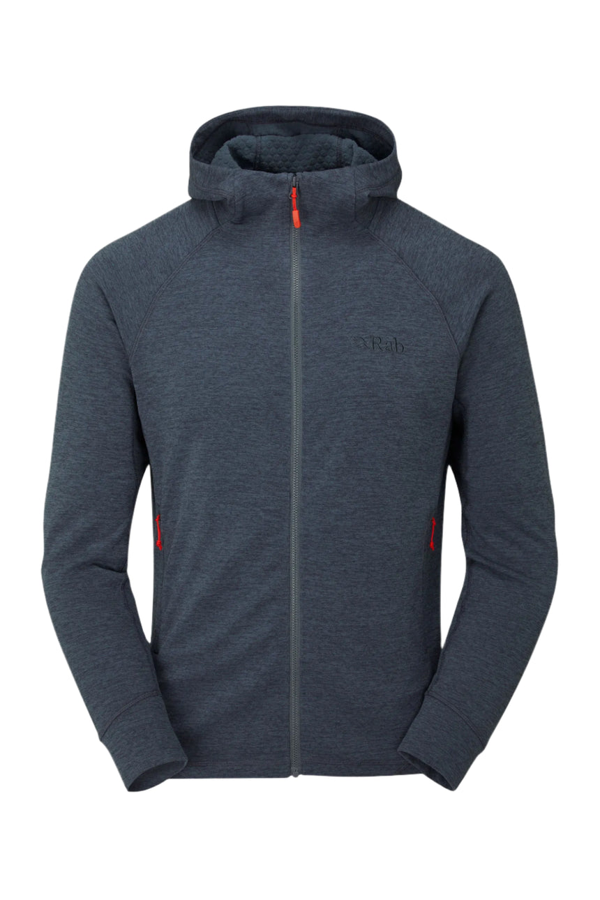 Rab Men's Nexus Hoody in Steel - Flat