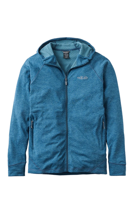 Rab Men's Nexus Hoody in Tempest Blue - front