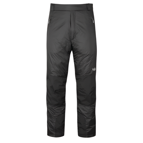 Rab Men's Photon Insulated Pants in Black, front view